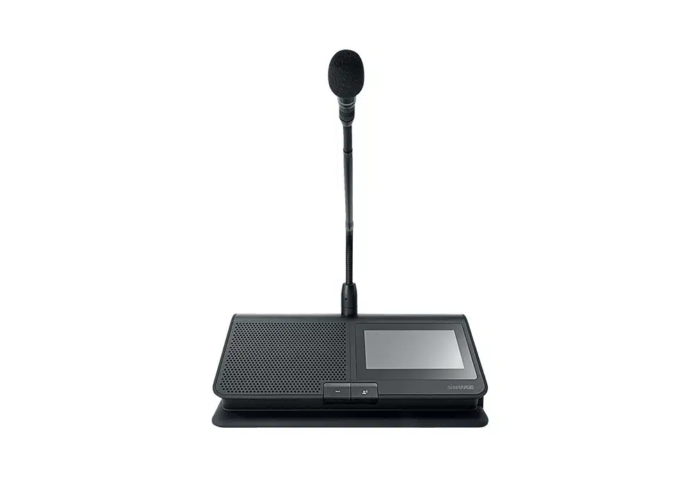 Microphones de conférence robustes pour annonces ou prise de parole en tour de table. SANS FIL