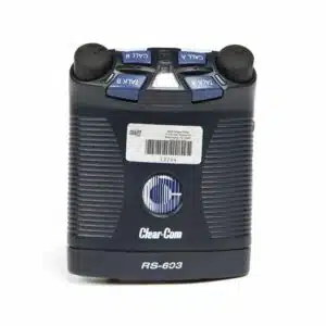 Boîtier ceinture Intercom Clear-Com RS603