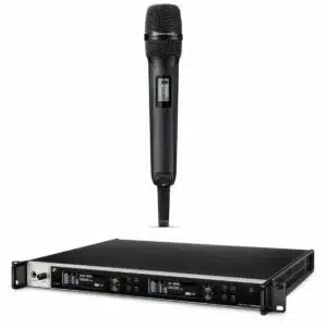 Ensemble de 2 émetteurs main SKM6000 A1-A4 et 1 récepteur double EM6000 A1-A4 Sennheiser