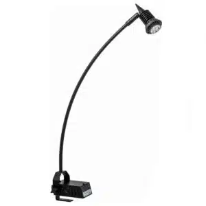 Projecteur spot tige courbée noir Expospot 50 TE